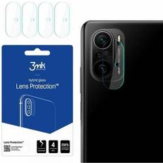 Poco f3 3mk Hybrid Glass Camera Lens Protector for Xiaomi Poco F3 - 4 Pcs