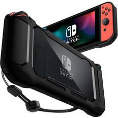 Spigen switch Spigen Rugged Armor Skal Nintendo Switch Svart