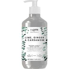 I Love Naturals Lime, Ginger & Cardamon Hand & Body Lotion, Essential Oils Of