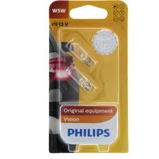 Philips w5w Philips Phillips glödlampa W5W LL EcoVision (2 st)