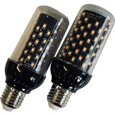 Flammepære Firelamp Firelamp LED flammepære E27 Sort