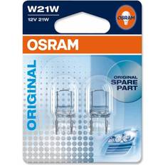 Lampes halogènes Osram Ampoule secondaire W21W Standard 12V/21W, 2 pièce