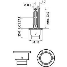 Philips Xenonpære D4s P32d-5