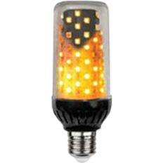 Flammepære Firelamp Firelamp LED flammepære E27 Sort
