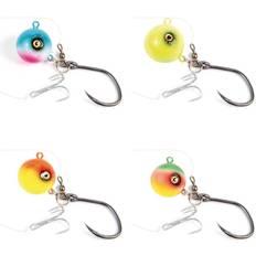 Rig 300 Fladen Deadbait Halibut Rig-Luminous-300 gr