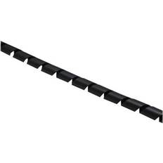 InLine Cable Gland Spiral Wrapping Band 10m black 10mm