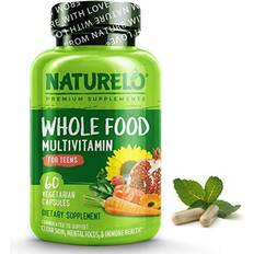 NATURELO Whole Food Multivitamin For Teens with Natural Vitamins/Minerals 60 pcs