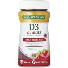 Natures Bounty D3 Gummies 1000IU 60 Gummies