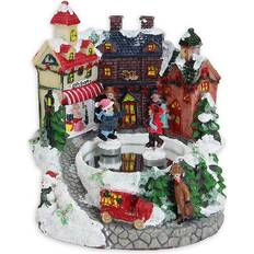 Christmas Villages Northlight Animated Victorian Street Christmas Village 6.5"