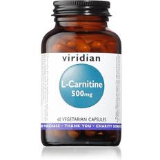 Vitamins & Supplements Viridian Nutrition L-Carnitine, 500mg, 60 VCapsules 60 pcs