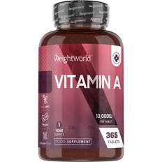 WeightWorld Vitamin A 10000Iu 365 Tablets