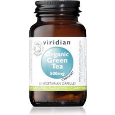 Viridian Nutrition Organic Green Tea 500mg 30 Capsules