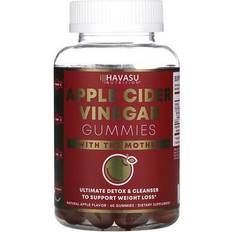 Vitamins & Supplements Havasu Nutrition, Apple Cider Vinegar Gummies with The Mother, Natural Apple, 60 Gummies