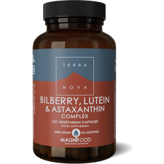 Terranova Bilberry Lutein Astaxan, 100 Capsules