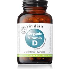 Viridian Nutrition Organic Vitamin D, 60 VCapsules 60 pcs