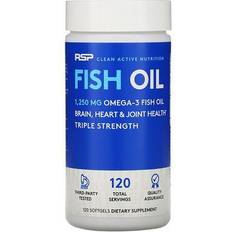 RSP Omega-3 Fish Oil 120 Softgels Fish Oil Omega-3 RSP Nutrition 120 pcs