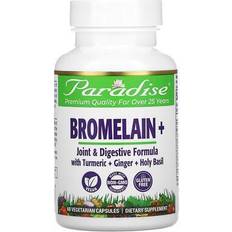 Paradise Herbs Bromelain 60 Vegetarian Capsules