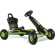 Gocart Ferbedo Gocart Med Luftdæk Green 5-11 år børn