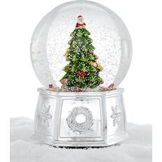 Spode Musical Tree Snow Figurine 8.4cm
