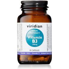 B3 vitaminer kosttilskud Viridian High Potency Vitamin B3 30