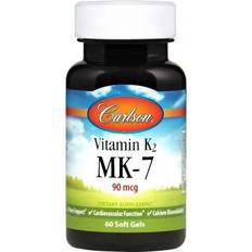 Carlson Labs Vitamin K2 MK-7, 90mcg 60 softgels 60 st