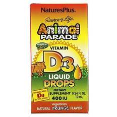 Nature's Plus NaturesPlus Animal Parade Vitamin D3 Liquid Drops Orange 400 IU 0.34 fl oz