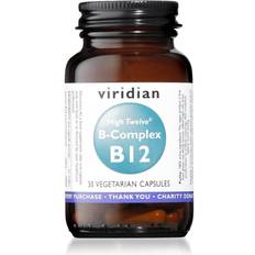 Vitamins & Supplements Viridian Nutrition High Twelve B-Complex B12, 30 VCapsules