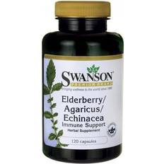 Echinacea immune Swanson Elderberry/Agaricus/Echinacea (Immune Support) 120 caps 120 pcs