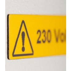 Brady Polyester S3100, Bbp30, Bbp31, Bbp33, Bbp35, Bbp37. Sølv. 25.40 X 50.80 Mm. 300 Stk/rl