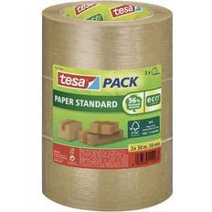 TESA STANDARD ecoLogo 58292 Packaging tape Brown (L x W) 50 m x 50 mm 3 pc(s)