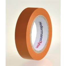 Bon_marché Rubans HellermannTyton Tape pvc orange 15MMX10M