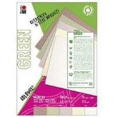 Marabu "GREEN papir natur mix A4 20ark, 250g FSC"