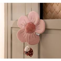 Little Dutch Spieluhren Little Dutch Music Box Toy Pink Flower contrast hanging toy with melody