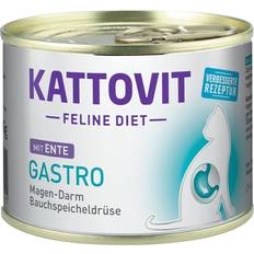 Kattovit 6x185g Specialdiæt Gastro And kattefoder