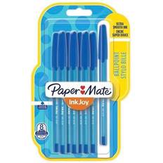 Papermate inkjoy Paper Mate Papermate InkJoy 100 Capped 8-Blister M Blue