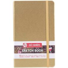 Royal talens sketchbook Royal Talens Art Creation Sketchbook White Gold 13 x 21 cm, 140 g, 80 sheets