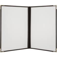 Krystal Vægdekorationer Securit Crystal Bifold Menuholder A4 3 stk Ramme