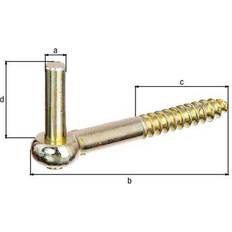 Screw hook GAH-Alberts 306748 Screw-In Clamp, J-Hook, 312084