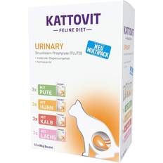 Kattovit Urinary Lot Mixte 12 x 85 g Set of 4