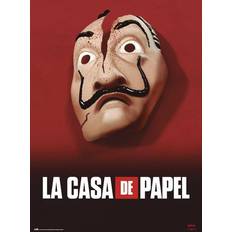 Or Affiches Grupo Erik Poster, Affisch La Casa De Papel Mask, (61 x 91.5 cm) Affiche