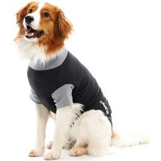 Buster Body Suit For Dogs Black/Grey Medium