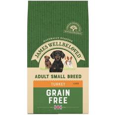 James Wellbeloved Dogs - Veterinary Diets Pets James Wellbeloved Jwb Adult Dog Small Breed Grain Free Turkey Kibble 1.5kg