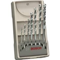 Bosch cyl 7 Bosch 2607017079" Cyl-1" Masonry Drill Set, Silver, 1-8 mm, 7-Piece