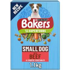 Bakers Small Dog Beef with Vegetables Dry Food 1.1kg