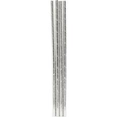 Kikkerland Sugerør – Silver (144 stk