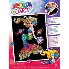 Mammut gosedjur Mammut 8011803 Sequin Art Mermaid, Colorful, 36 X 27 Cm