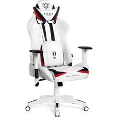 Chairs Diablo Chairs X-RAY model XL WHITE-BLACK (5902560336122)