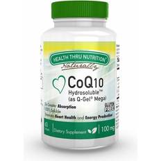 Health Thru Nutrition Hydrosoluble Coq10 As QGel 100 Mg 60 Softgels 60 stk