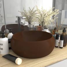 vidaXL Luxury Wash Basin Round