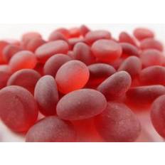 Glass Gaming Stones Frosted Crystal Red (40)